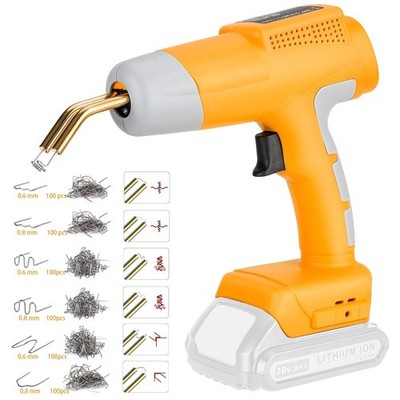 Cordless Plastic Welder Gun Compatible with Dewalt 20V Max Battery with 600PC...