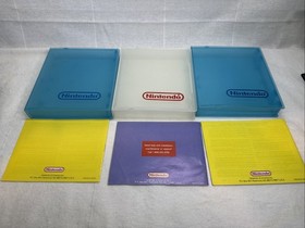 Nintendo NES Instruction Manual Lot Of 3 Dr.Mario,Tetris Super Mario 3 And Cases