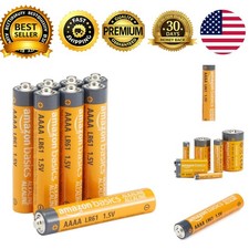 8-Pack AAAA Alkaline Batteries 1.5V Long Shelf Life Reliable Brand Compatible