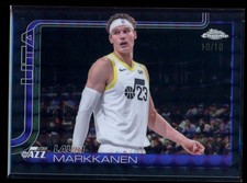 2025-26 Topps Chrome Black Lauri Markkanen 10/10