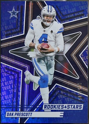 2025 Panini Rookies & Stars #38 Dak Prescott True Blue /149 Football NM