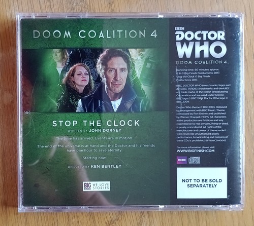 Doctor Who Doom Coalition 4, 2017 Big Finish CD. - Picture 8 of 8
