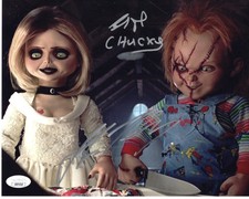 Brad Dourif & Jennifer Tilly signed 8x10 Photo Tiffany Seed of Chucky JSA