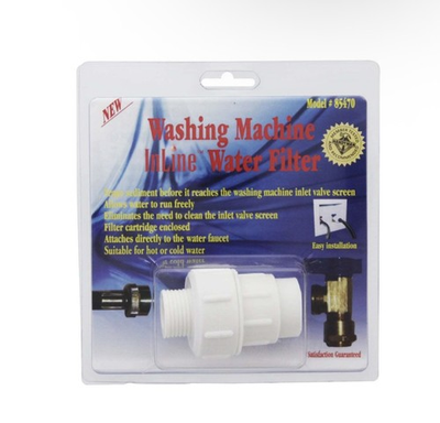 #ad Washing Machine InLine Water Filter Model #85470 $38.93