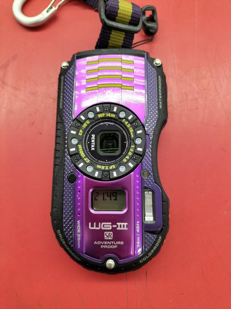 Pentax Wg-3 Gps Digital Camera | eBay