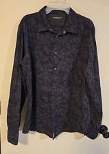 Calvin Klein Jeans Size Large Button Up Men Shirt Long Sleeve