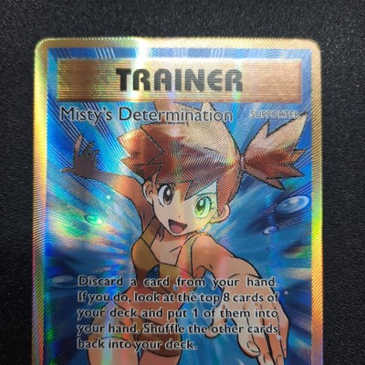 Pokemon TCG Misty's Determination Full Art Trainer XY Evolutions