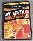 Tony Hawk's Underground 2 (Nintendo GameCube 2004) Complete w/Manual- NEAR MINT
