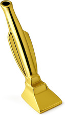 Snuff Vacuum Style Metal Straw - Novelty Gag Gift Tube Gold 