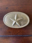 Texas Star Confederate Belt Buckle. Exact Reproduction. Very Good Condition.
