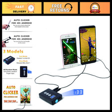Automatic Tapper for iPhone Android - Adjustable Speed Auto Clicker for Games,