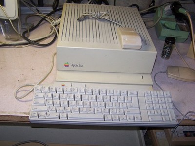 Apple IIGS A2S6000 ROM 1 with 4MB RAM Card, SCSI Card and Drive, GS OS 6.0.1