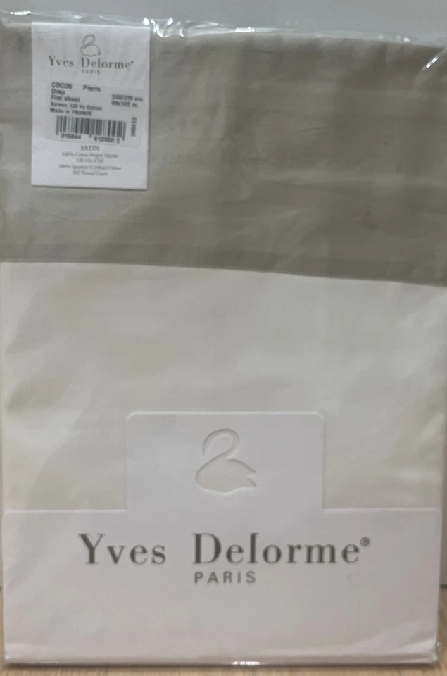 Sábana plana Yves Delorme Cocon Pierre Foto 3 de 4