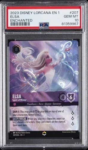 Elsa Spirit Of Winter PSA 10