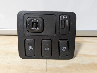 2003-2009 Lexus GX470 Door Mirror / Dimmer / Heated Mirror / RSCA Switch Panel