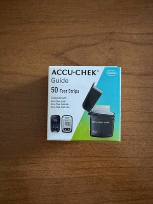 Accu-Chek Guide 50 Count Test Strips  Expiration 12/26  **Free Shipping!!