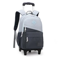 Armbq Rolling Backpack for Boys Girls School BookBag with Wheels Kids Luggage...