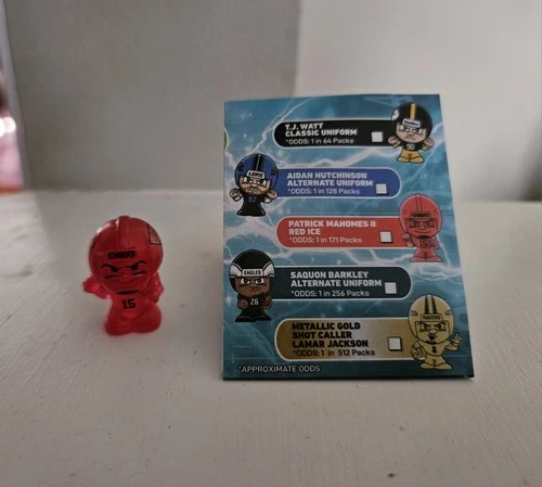 2026 NFL Teenymates Series 14 Patrick Mahomes Red Ice! Rare 1:171 Packs