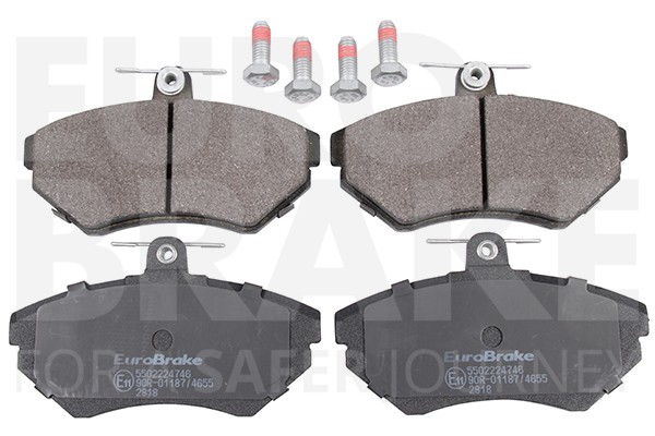 Eurobrake BremsbeläGe BremsklöTze FüR VW Golf III 1H1 1.8 1.6 1E7 2.0 5502224746-image