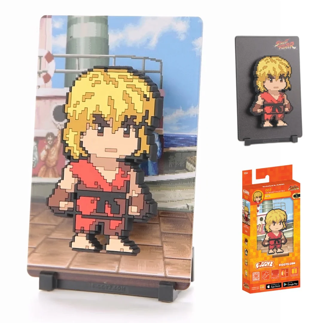 FiGGYZ: Street Fighter 2 - Ken - 11cm Collectible Pop Magnet - #3