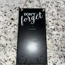 key holder wall mount wood