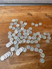 Mixed Lot Of 80 1964 & Earlier Washington Quarters 90% Silver US Coins