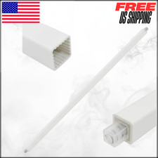 Towel Bar Replacement Rod For Ceramic Holder Spring Loaded Square Plastic 24"