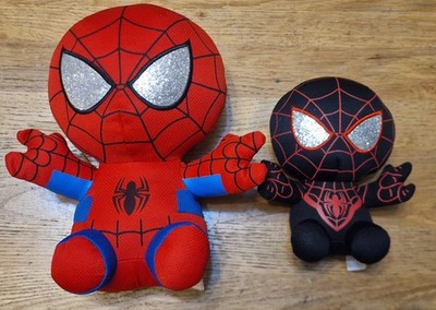 TY Inc Beanie Babys Marvel Spider-Man Plüschtier Kuscheltier. 6'' & Miles Morales