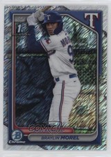 2024 Bowman Chrome Prospects Shimmer Refractor Braylin Morel #BCP-192 1i72
