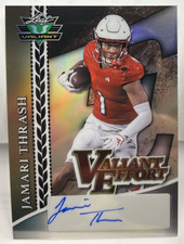 Jamari Thrash 2024 Leaf Eclectic Valiant Effort Silver Autograph Auto /10 Browns