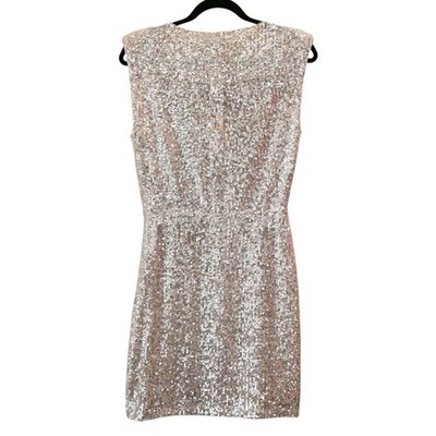 glitter beige dress Creamy Sparkle Dress Teuta Matoshi