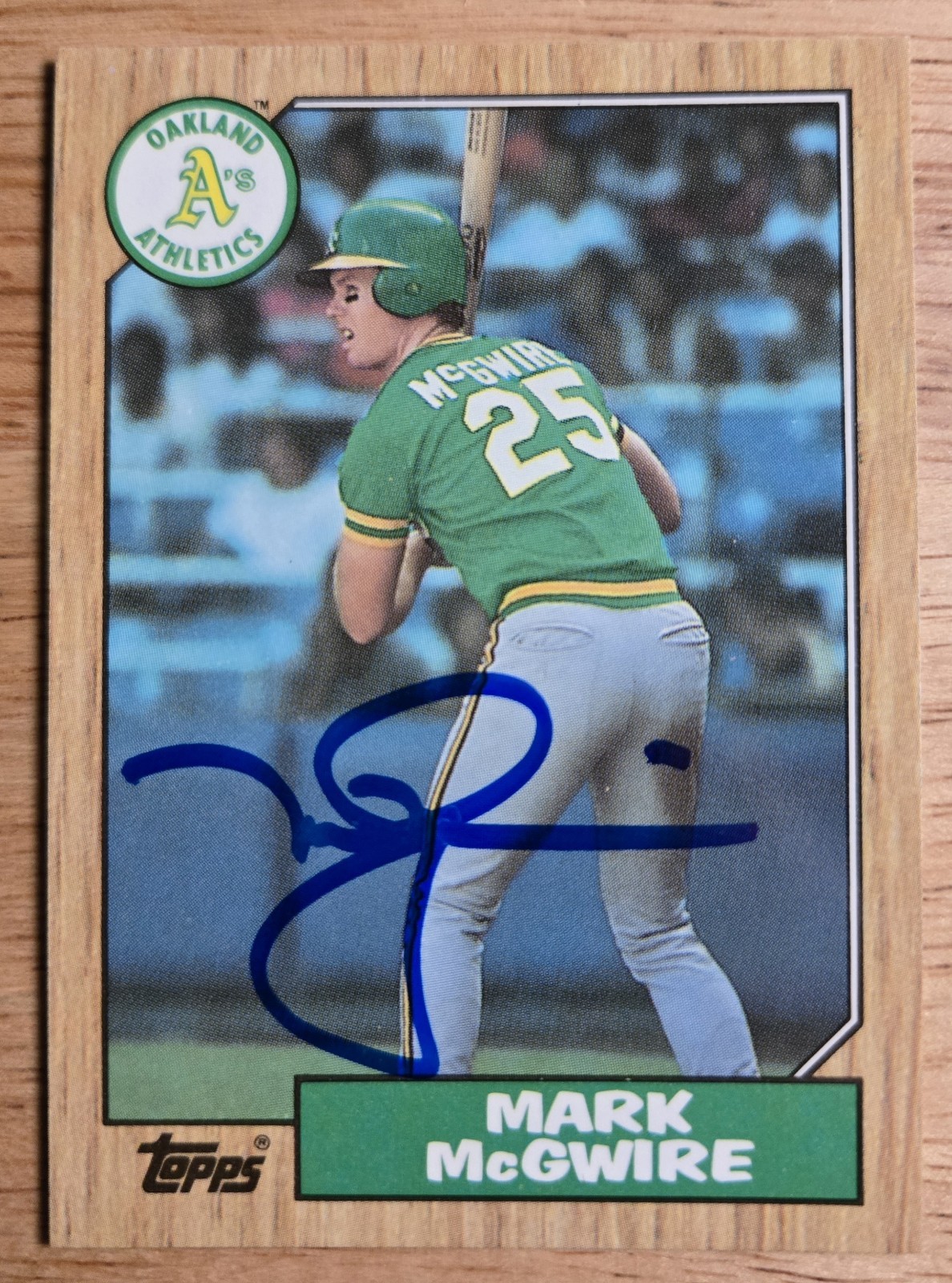 Mark McGwire #366 (Baseball Cards 1987 Topps Tiffany) — is it worth grading?
