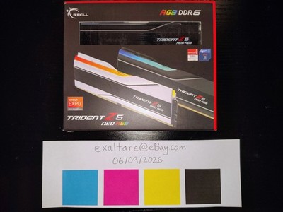 G.SKILL Trident Z5 Neo RGB 32GB (2 x 16GB) DDR5-6000 C30 Desktop Memory