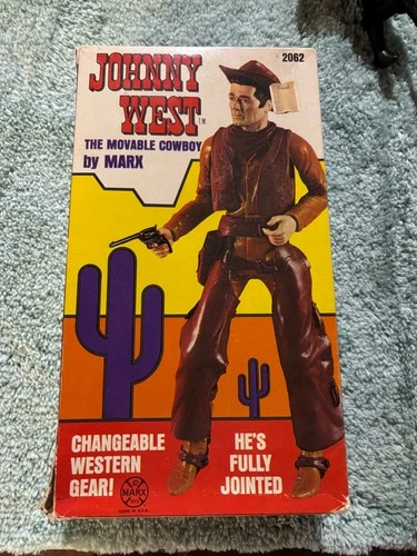 marx johnny west vintage action figures