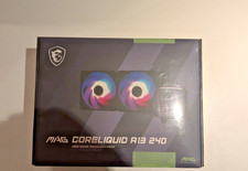 MSI MAG Coreliquid A13 240 Black - AIO ARGB Liquid Cooling - 240mm Radiator NEW