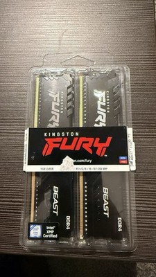 Kingston FURY Beast 16GB (2x8GB) DIMM (DDR4-3200) Arbeitsspeicher 