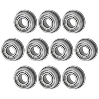 10Er-Pack F683ZZ Flansch-Kugellager FüR 3X7X3Mm Versiegelt Chromstahl