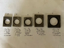 CHOICE OF LANTERN STYLE TOOL POST T-SLOT BLOCK,  SOUTH BEND CLAUSING ATLAS SEARS
