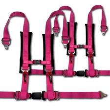 RZR 1000 XP Trail  (Pair) 4 Point Harness - Pink - All Years