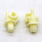 2Pcs Light Yellow Hood Prop Rod Clips 1U0823397 For VW Beetel Jetta Passat