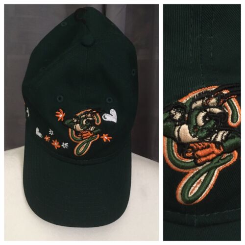 NWT Girls Greensboro Grasshoppers Embroidered Baseball Cap Hat Adjustable Back
