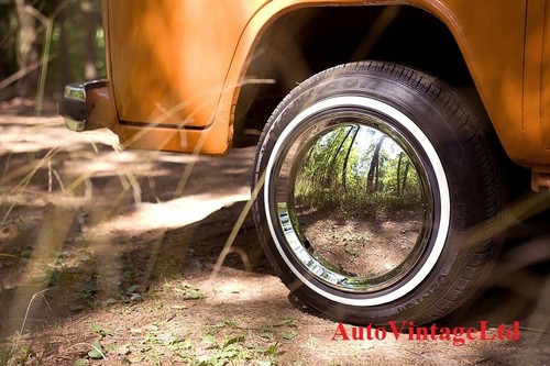 15" Wheel Trims Baby Moon CHROME Hub Caps Full Covers Hubcaps SET OF 4 - Picture 6 of 12