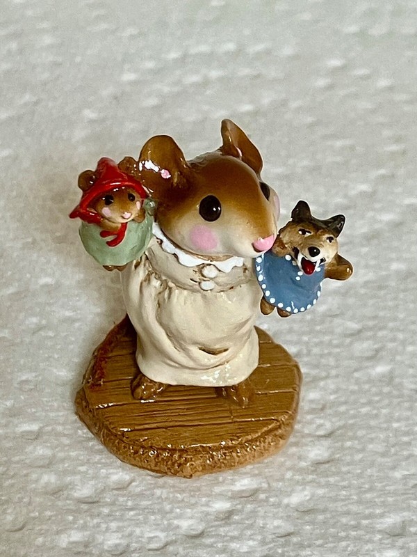 WEE FOREST FOLK MINT  PUPPET PLAY NEW WITH BOX