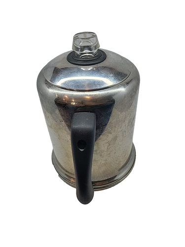Vintage 4-8 cup Campfire percolator, stainless steel / Farberware - Picture 8 of 12