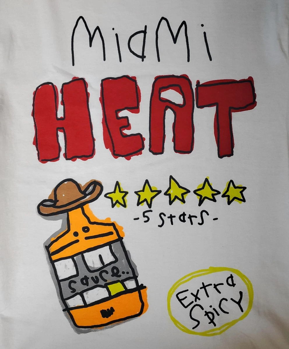 Miami Heat T-Shirt Vintage Clothes Boys White T Shirts T Shirts Men