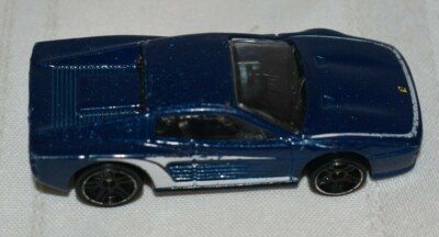 ホットウィール フェラーリ　F512M〈ブルー〉 Hot Wheels 1997 Blue Ferrari F512M, Made in Thailand | eBay