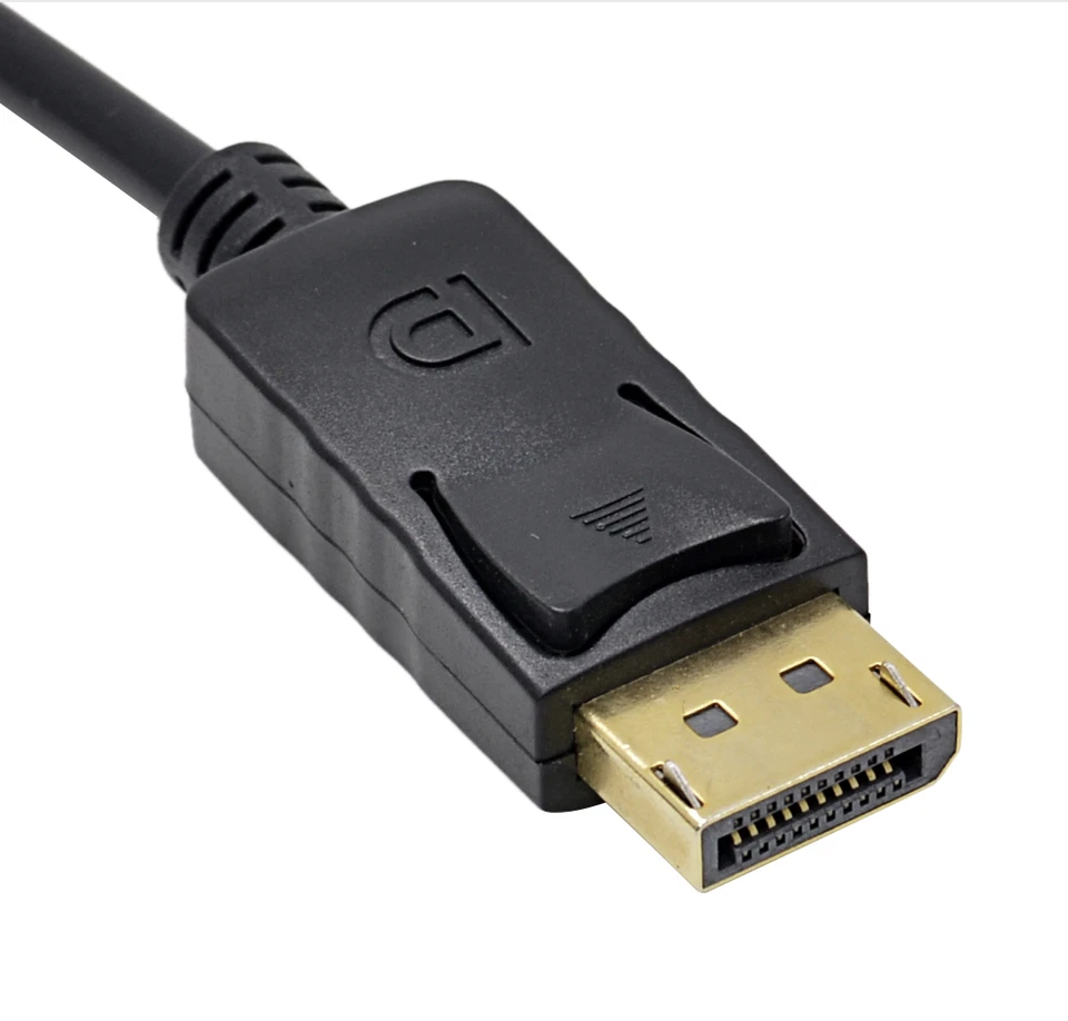 Display Port to HDMI Male Female Adapter Converter Cable DisplayPort DP to HDMI - Image 3 of 4
