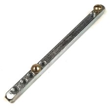 Drilled and Tapped Door Handle Spindle With Screws 121mm