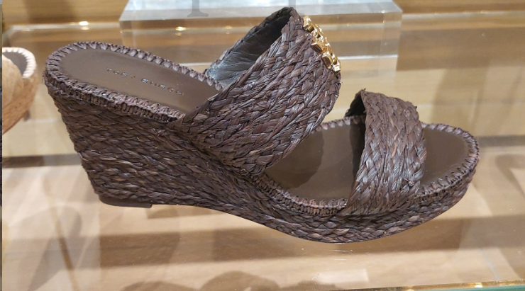 TORY BURCH 数限定2022春夏ARENA Everly Raffia Wedge サンダル Tory Burch Everly Raffia Wedge Comfort Slide Sandal | eBay