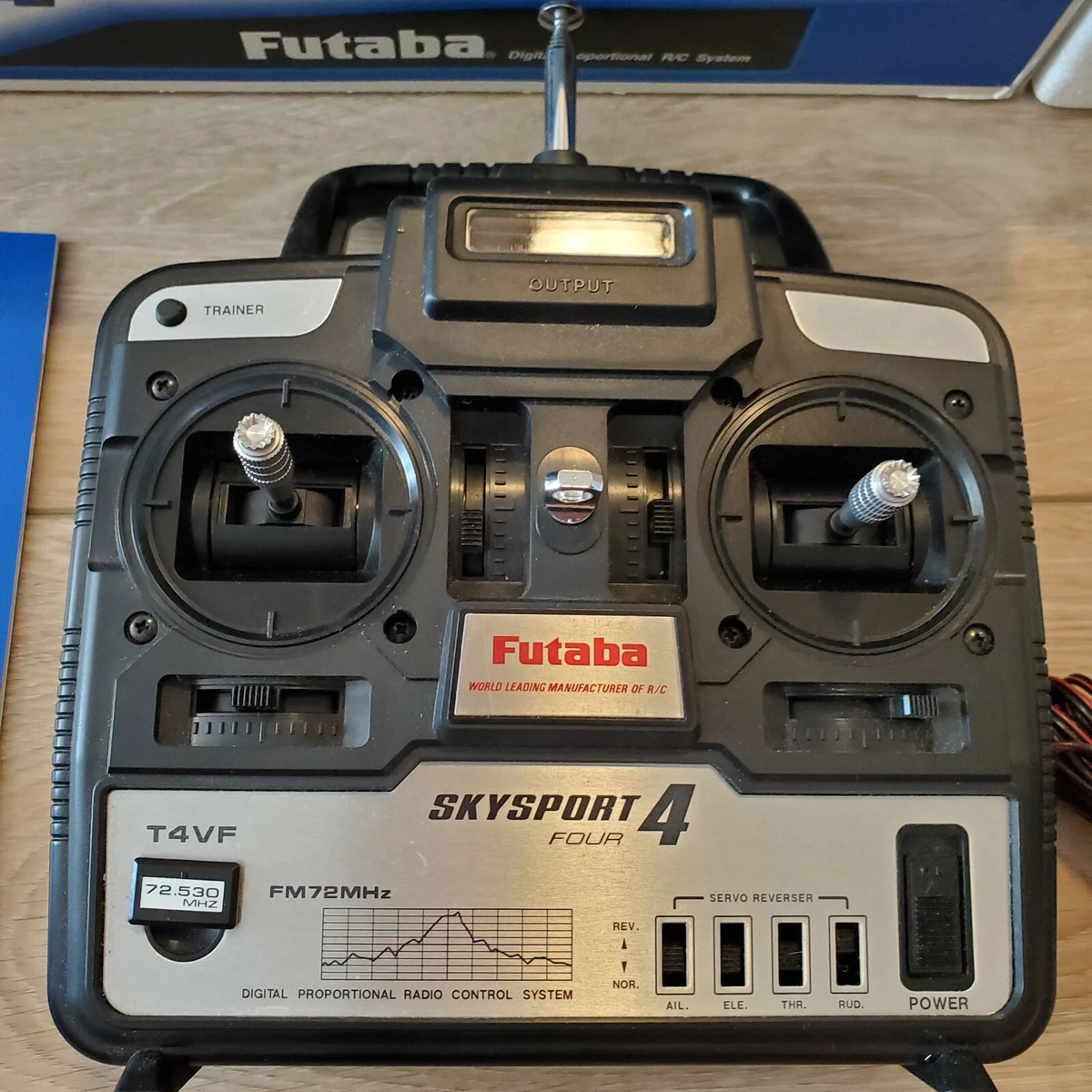 Futaba 4VF-FM72 Skysport 4 Transmitter R/C Radio Control Airplane NO  RECEIVER